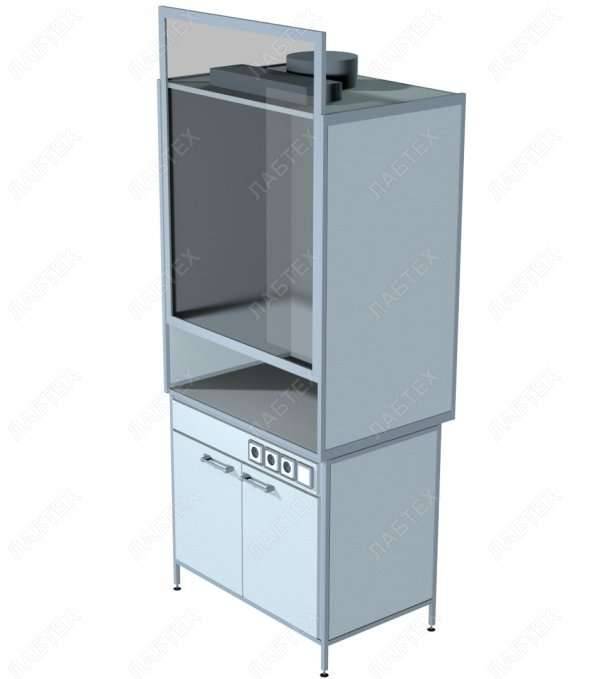 Шкаф вытяжной ЛАБТЕХ-ШВ-101/102-ПА, 1200*700*2185