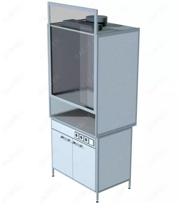 Шкаф вытяжной ЛАБТЕХ-ШВ-101/102-К, 1200*700*2185