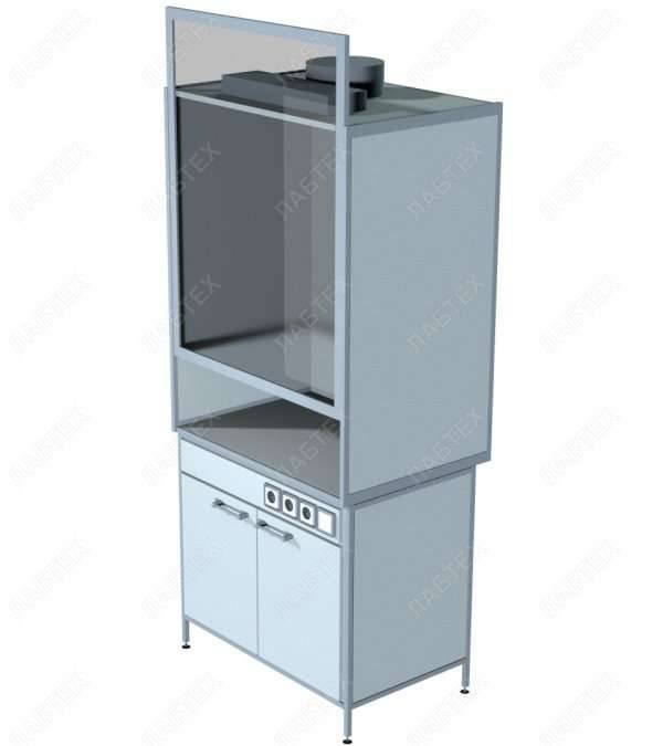 Шкаф вытяжной ЛАБТЕХ-ШВ-101-ПВ, 980*700*2185