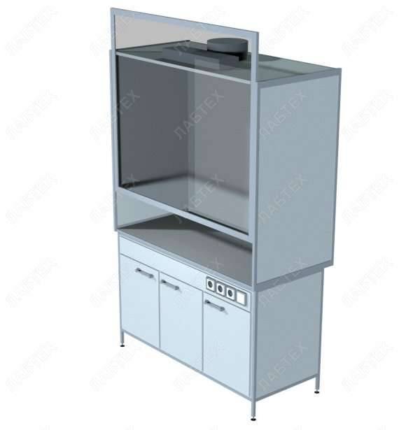 Шкаф вытяжной ЛАБТЕХ-ШВ-102-Н, 1454*700*2185