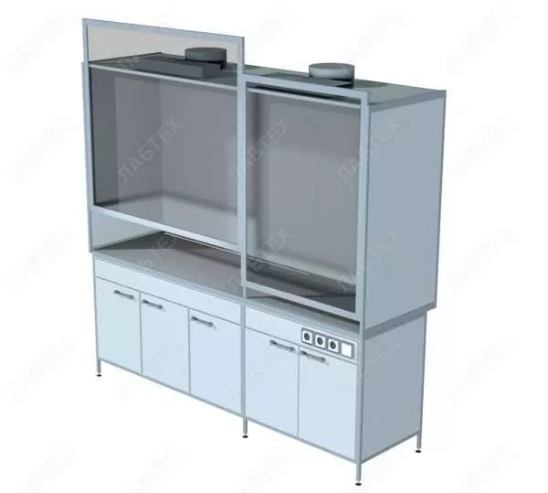 Шкаф вытяжной ЛАБТЕХ-ШВ-104-К, 2435*700*2185