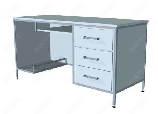 Стол лабораторный ЛАБТЕХ-СК-1-ПА компьютерный, 1470*610*750