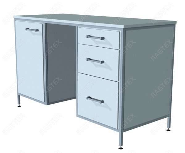 Стол лабораторный ЛАБТЕХ-С-18-ПА письменный, 1470*610*750