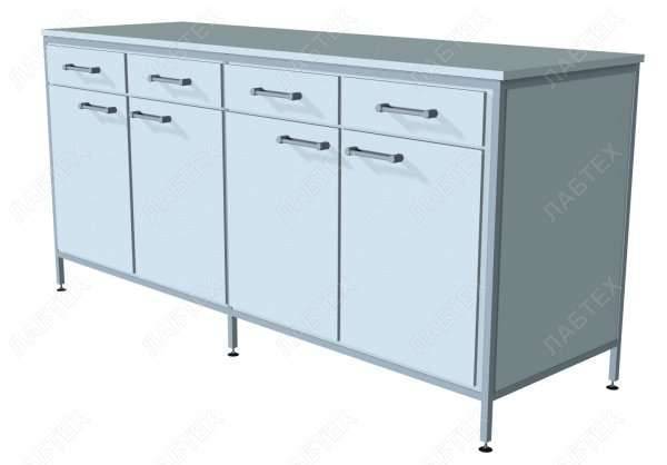 Стол лабораторный ЛАБТЕХ-С-10-ПВ закрытый, 1935*610*900