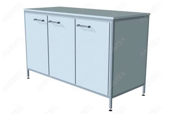 Стол лабораторный ЛАБТЕХ-С-6-ПВ закрытый, 1470*610*900