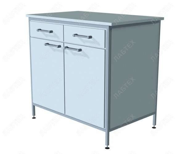 Стол лабораторный ЛАБТЕХ-С-8/9-Н закрытый, 1200*610*900