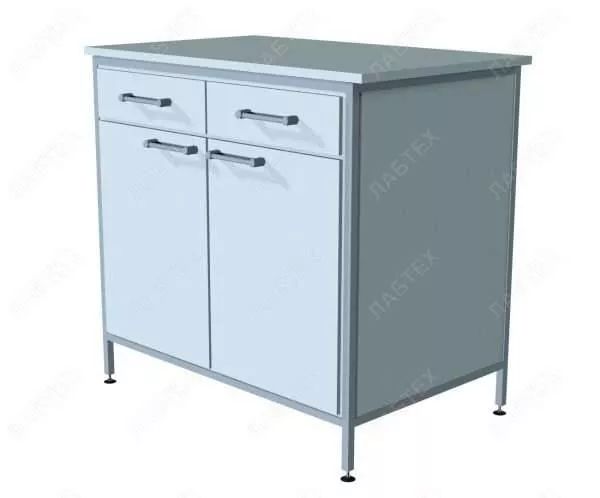 Стол лабораторный ЛАБТЕХ-С-8/9-ДК закрытый, 1200*610*900