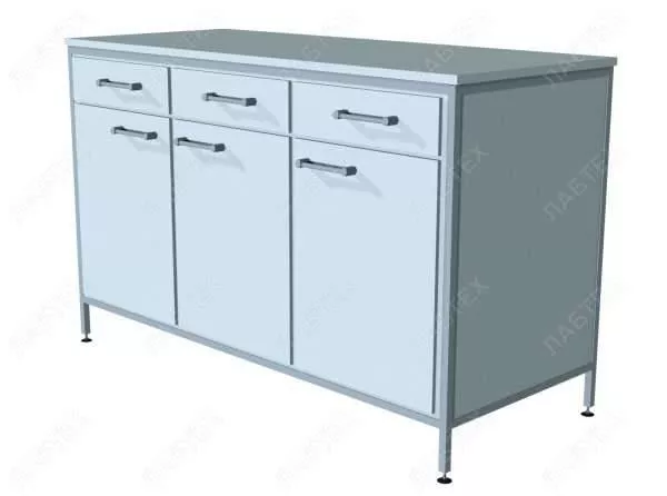 Стол лабораторный ЛАБТЕХ-С-9-Л закрытый, 1470*610*900