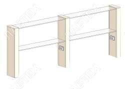 Надстройка для стола ЛАБТЕХ-ПС-3 (НС-6) 1924*250*800