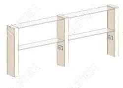 Надстройка для стола ЛАБТЕХ-ПС-3 (НС-6) 1924*250*800 Лабтех  по лучшей цене с доставкой - интернет-магазин Прогрессивные решения