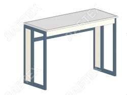 Стол лабораторный ЛАБТЕХ Дин-31ДК открытый, 1200*650*900