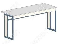 Стол лабораторный ЛАБТЕХ Дин-61Т открытый, 1800*900*900