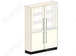 Шкаф для хранения ЛАБТЕХ Профи-6 лабораторный металлический, 1200*500*1900