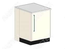 Стол тумба лабораторный ЛАБТЕХ ПроСт-21К однодверный, 600*900*900