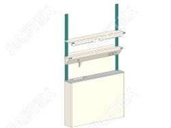 Модуль приставной ЛАБТЕХ Стиль- 2Т, 1200*250*2220