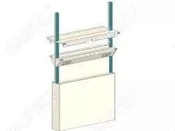 Модуль приставной ЛАБТЕХ Стиль-10 для островного комплекта с электрикой, 1200*640*2220 Лабтех  по лучшей цене с доставкой - интернет-магазин Прогрессивные решения