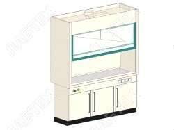 Шкаф вытяжной ЛАБТЕХ ШВП-3Т-В лабораторный, взрывобезопасное исполнение, 1800*800*2400